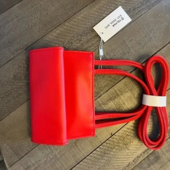 Telfar Small Red Shopping Bag - Picture 3 of 4